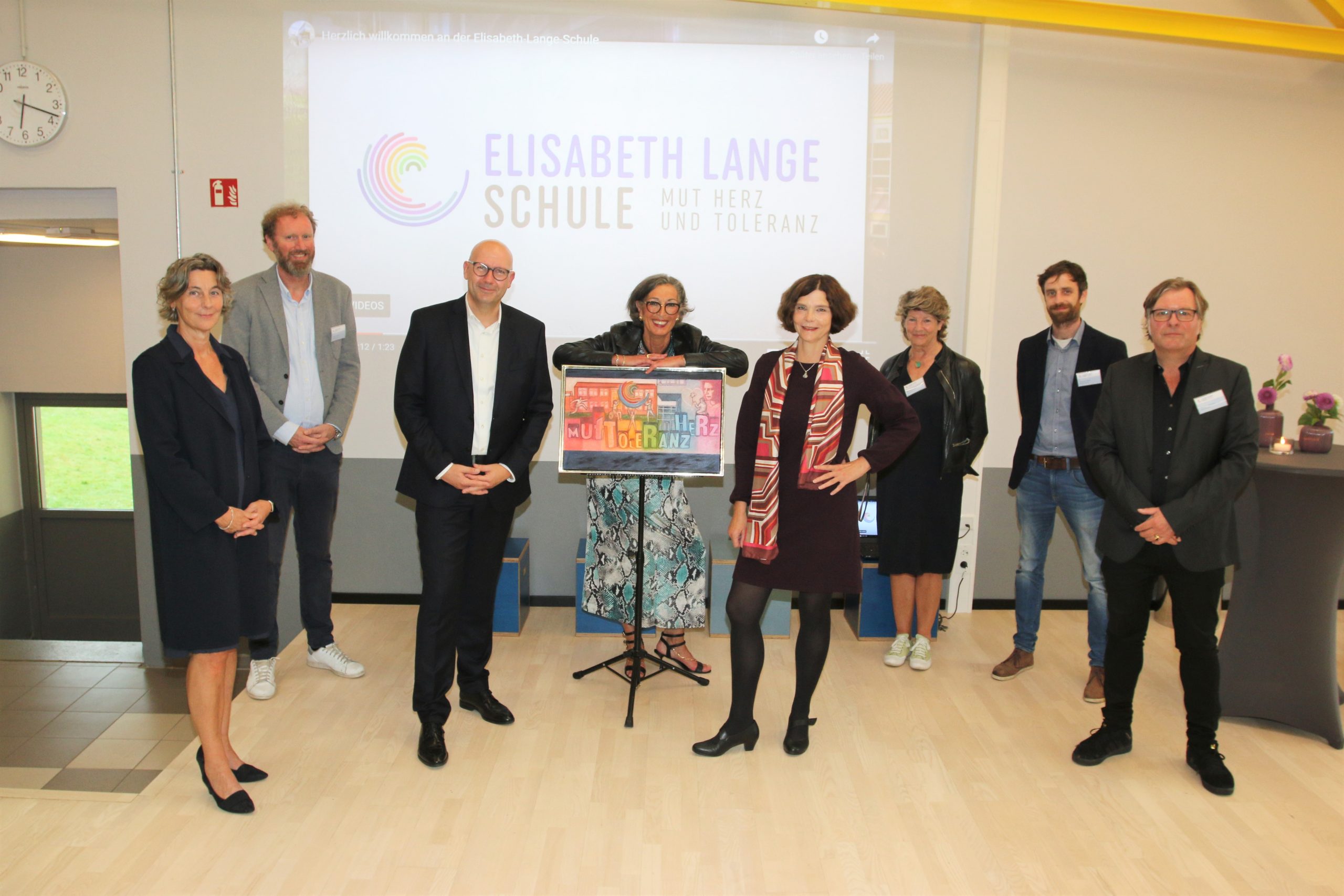 Einweihungsfeier der ElisabethLangeSchule Elisabeth Lange Schule